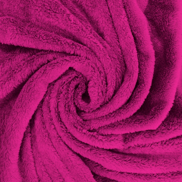 Fluffy Fleece - MAGENTA